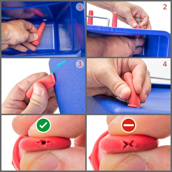 Galeata De Alaptare Pentru Miei Si Iezi 6 Tetine 10 Litri 6